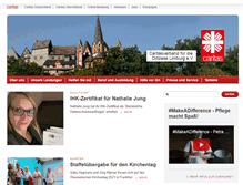 Tablet Screenshot of dicv-limburg.de